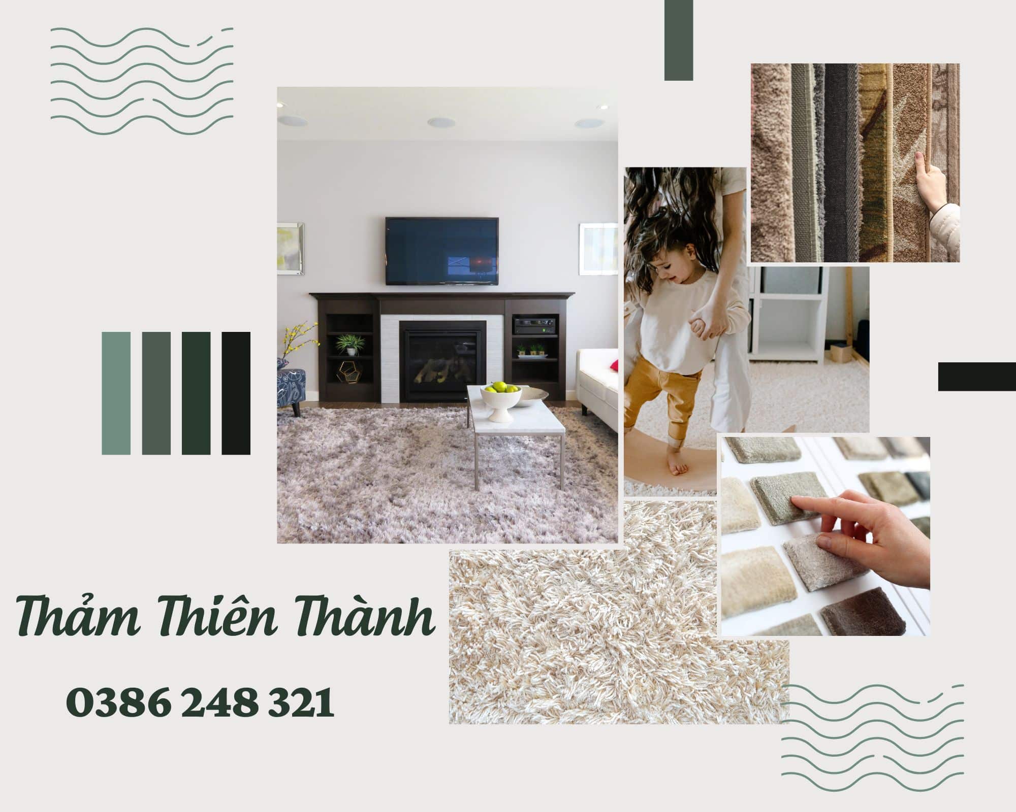 Thảm trải sàn - Thảm Thiên Thành 