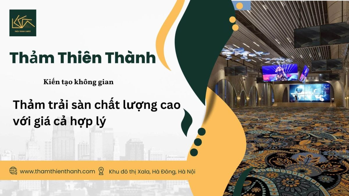 Thảm trải sàn giá rẻ