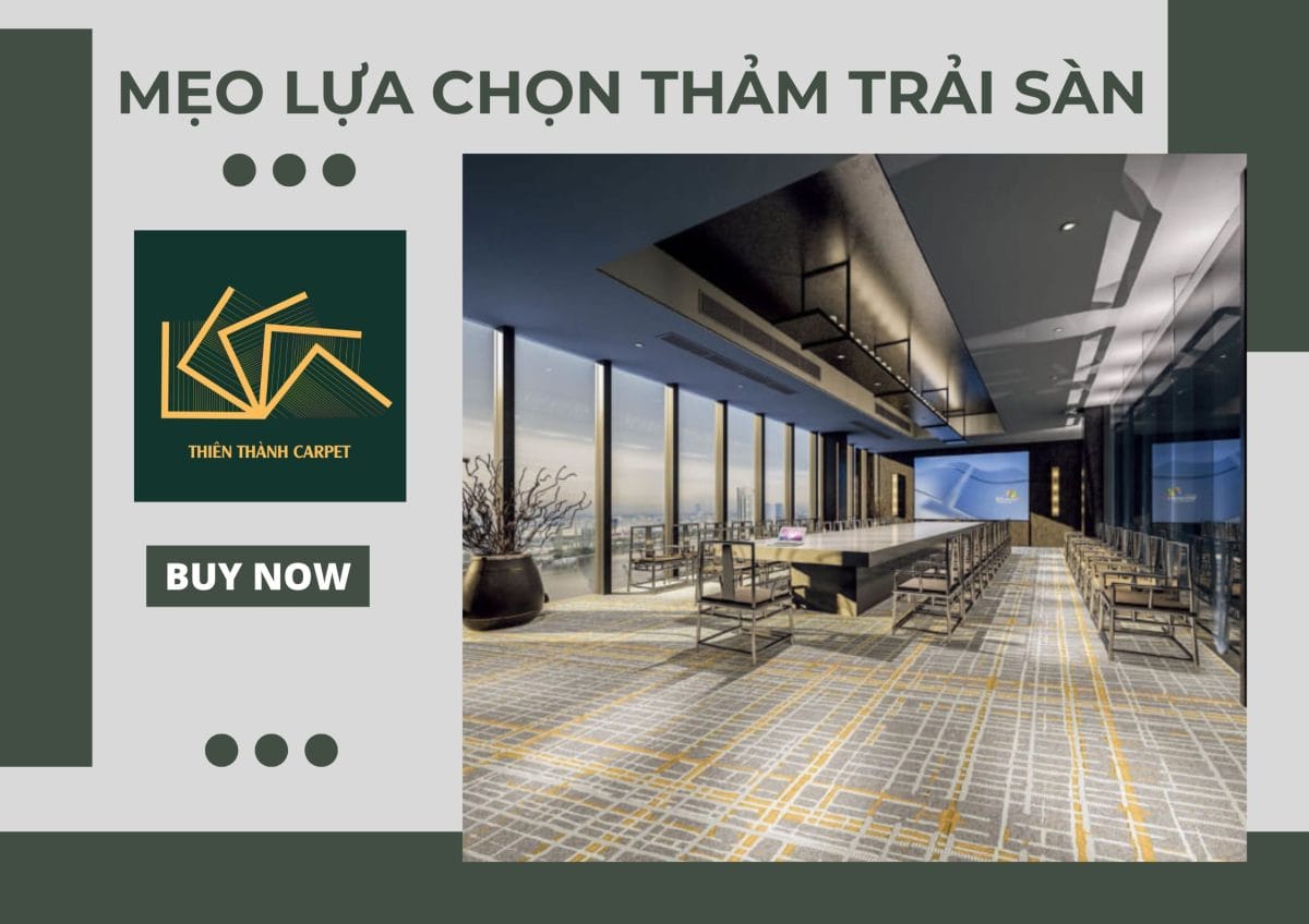 Mẹo lựa chọn thảm trải sàn