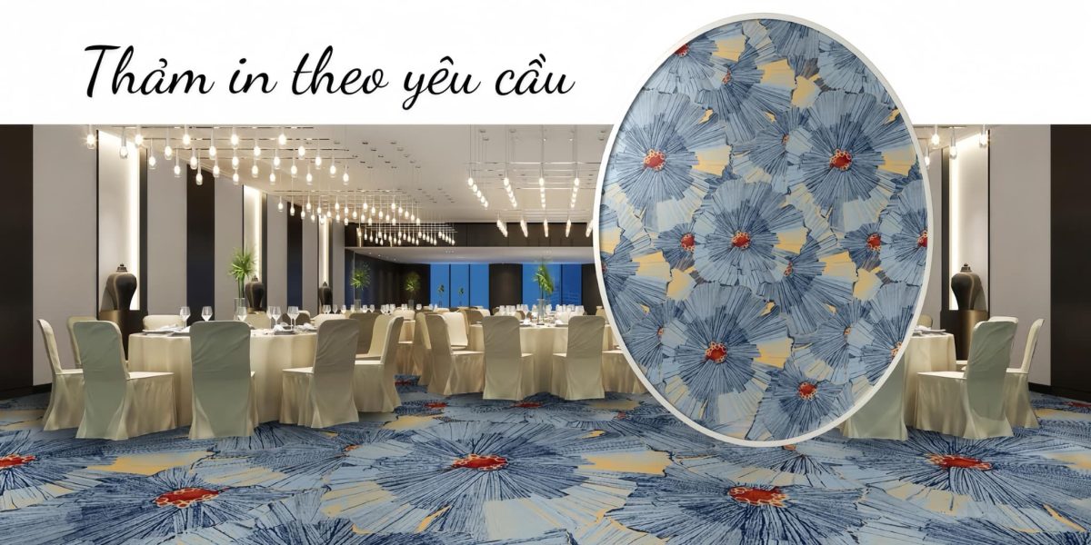 Thảm In Theo Yêu Cầu Cao Cấp Hà Nội - TP HCM 1 Thảm in theo yêu cầu