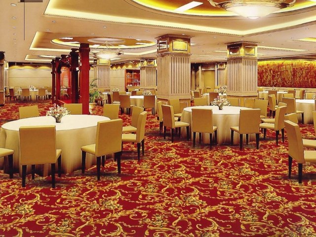 Thảm sự kiện trong nhà chất liệu len