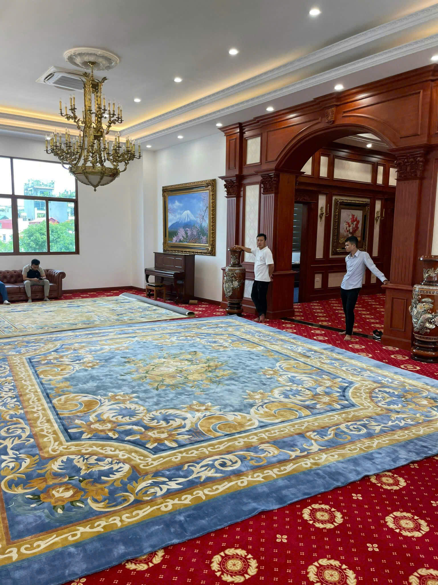 Thảm dệt tay thủ công | Thảm Thiên Thành