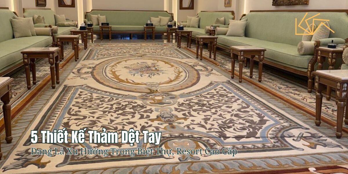 5 Thiết Kế Thảm Dệt Tay