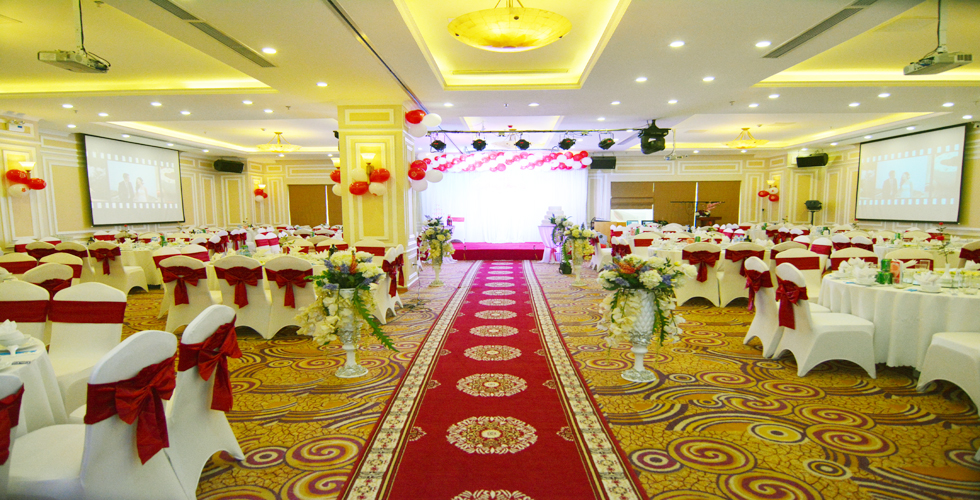 Thảm trải sàn tiệc cưới