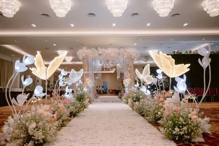 Thảm trải sàn tiệc cưới