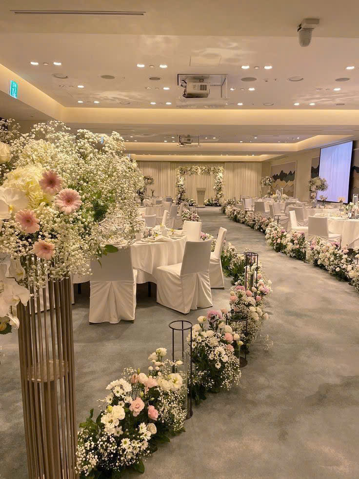 Thảm trải sàn tiệc cưới