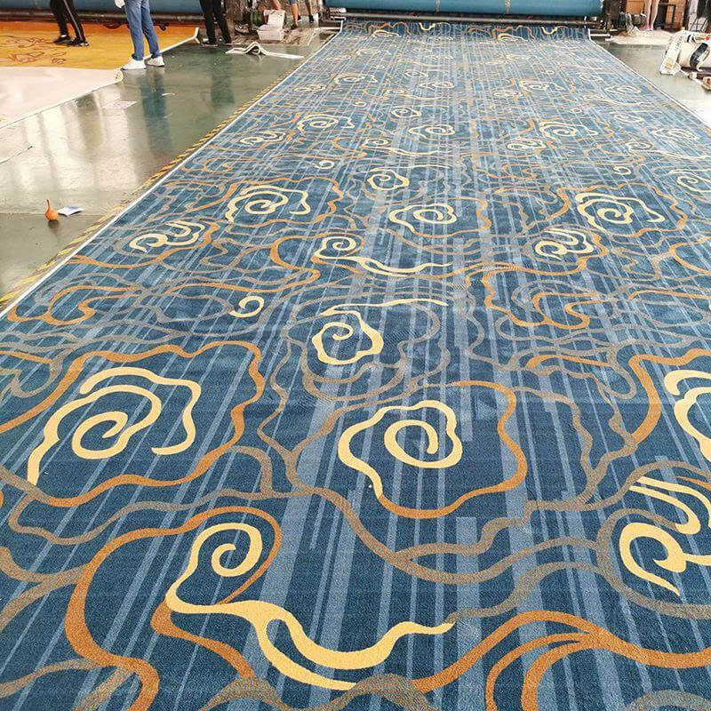 thảm nylon in hoa văn đẹp cho khách sạn
