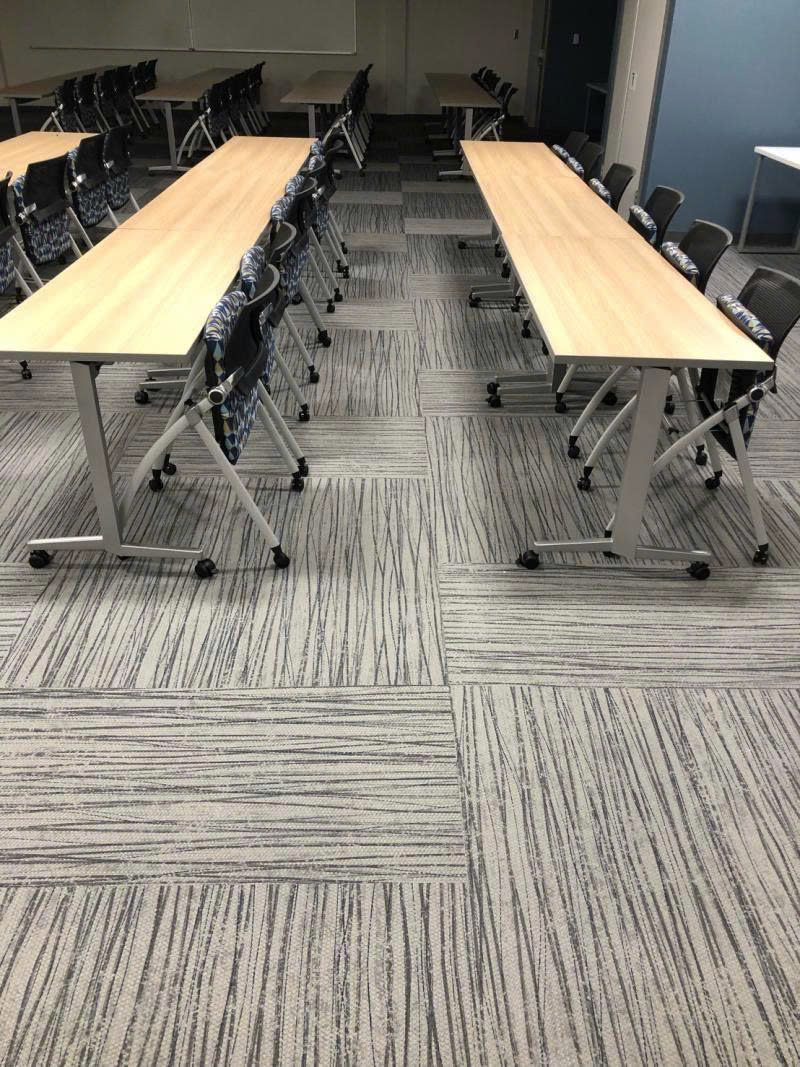 Xu Hướng Thảm Văn Phòng 2025 5 thảm trải sàn văn phòng hiện đại