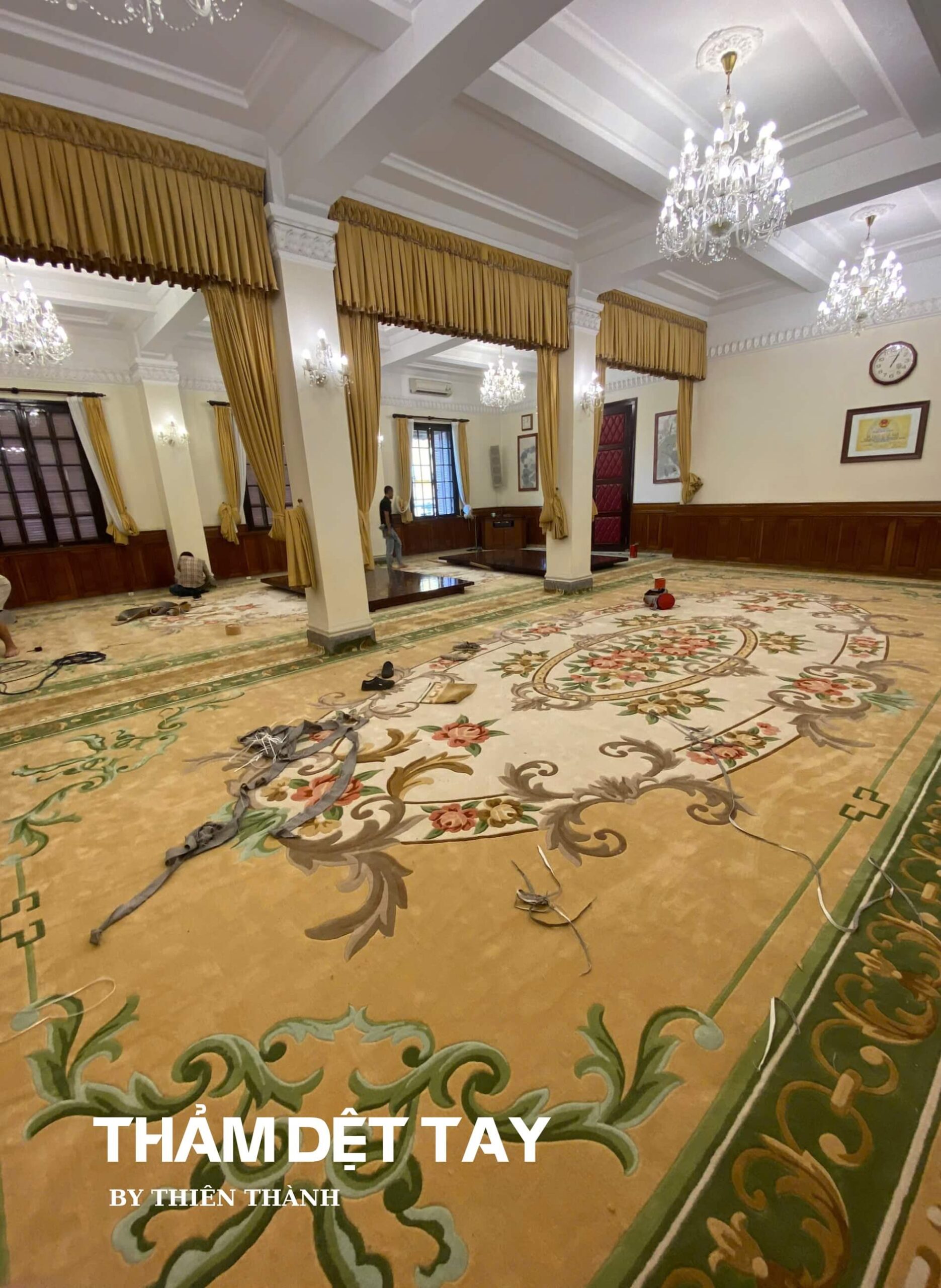 Thảm Dệt Tay Trải Sàn Khách Sạn – Nâng Tầm Không Gian, Tô Điểm Đẳng Cấp 4 thảm dệt tay thủ công cao cấp
